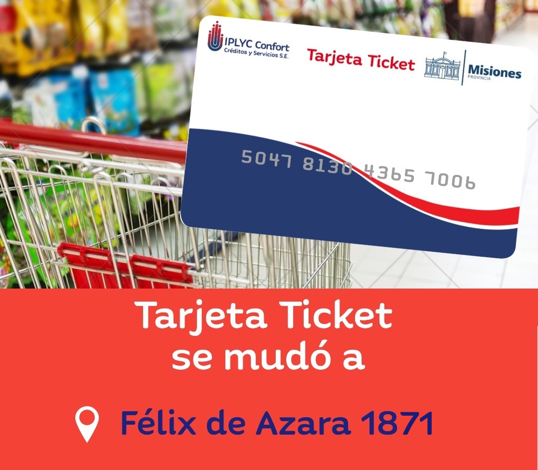 Tarjeta Ticket