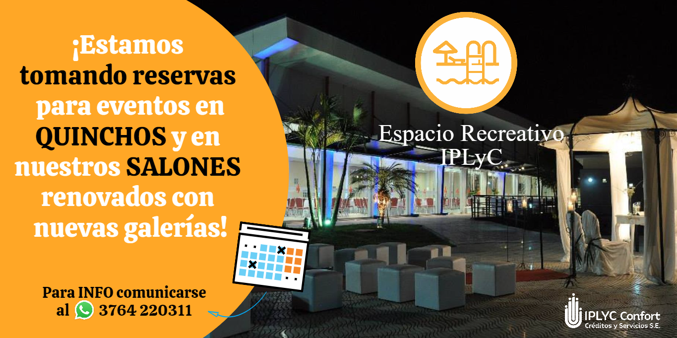 Espacio Recreativo IPLyC Salones