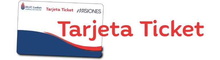 Tarjeta Ticket