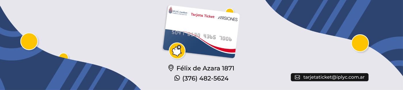 Tarjeta Ticket