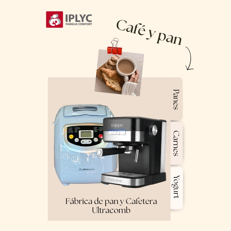 El café y el pan de la mañana.