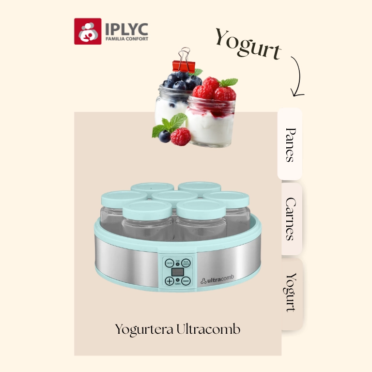 Prepará yogurt en casa.
