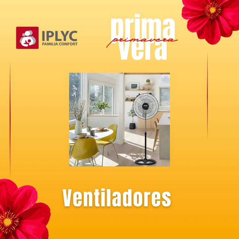 Ventiladores para la primavera.