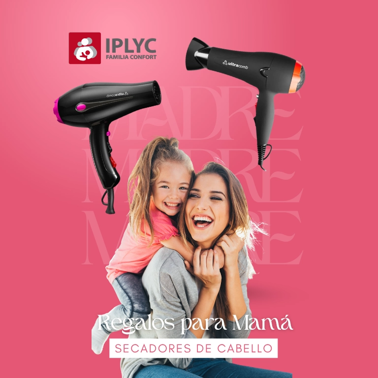 Regalos para mamá: secadores de cabello.