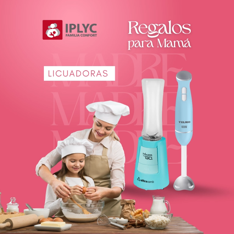 Regalos para mamá: licuadoras.